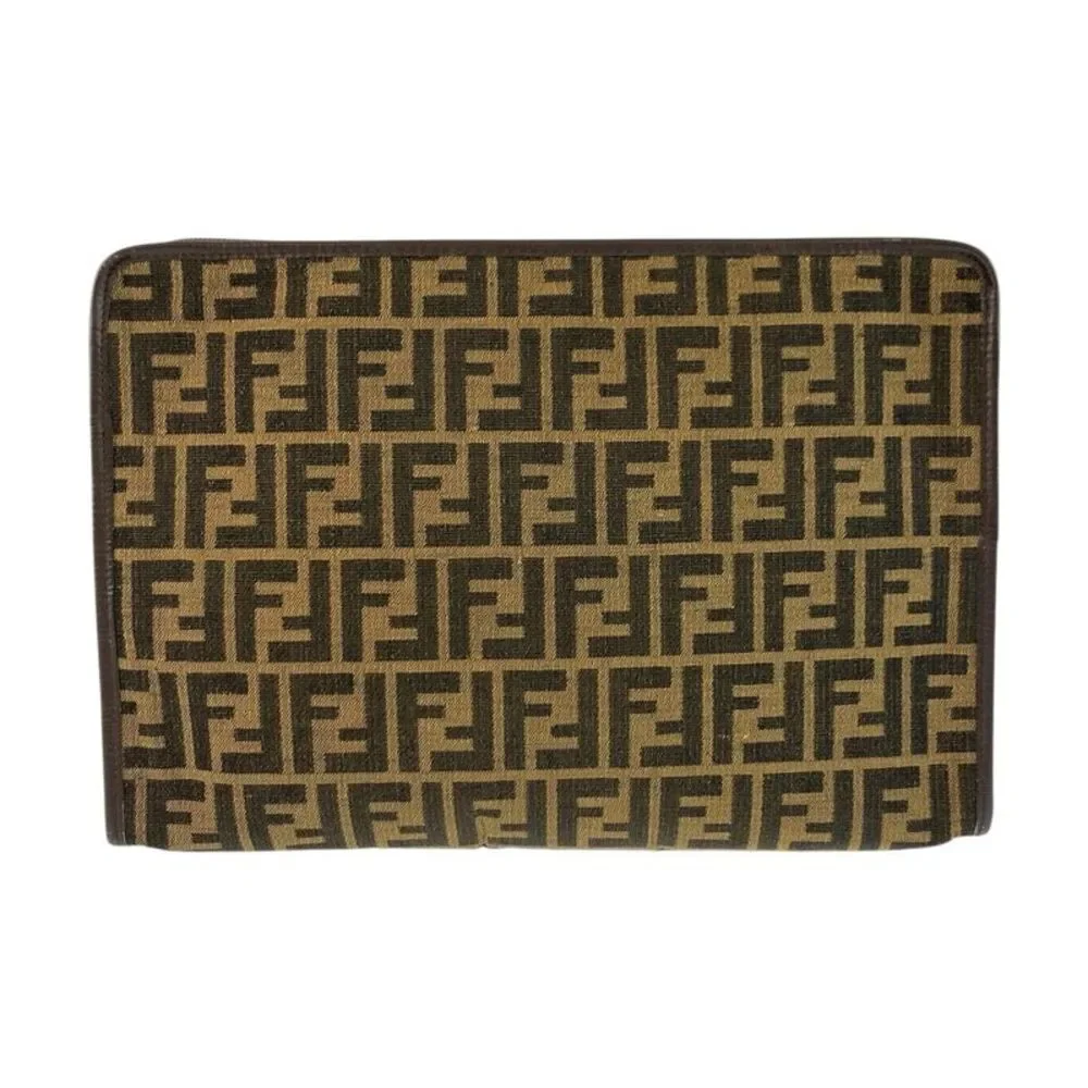 Fendi Vintage Zucca Clutch
